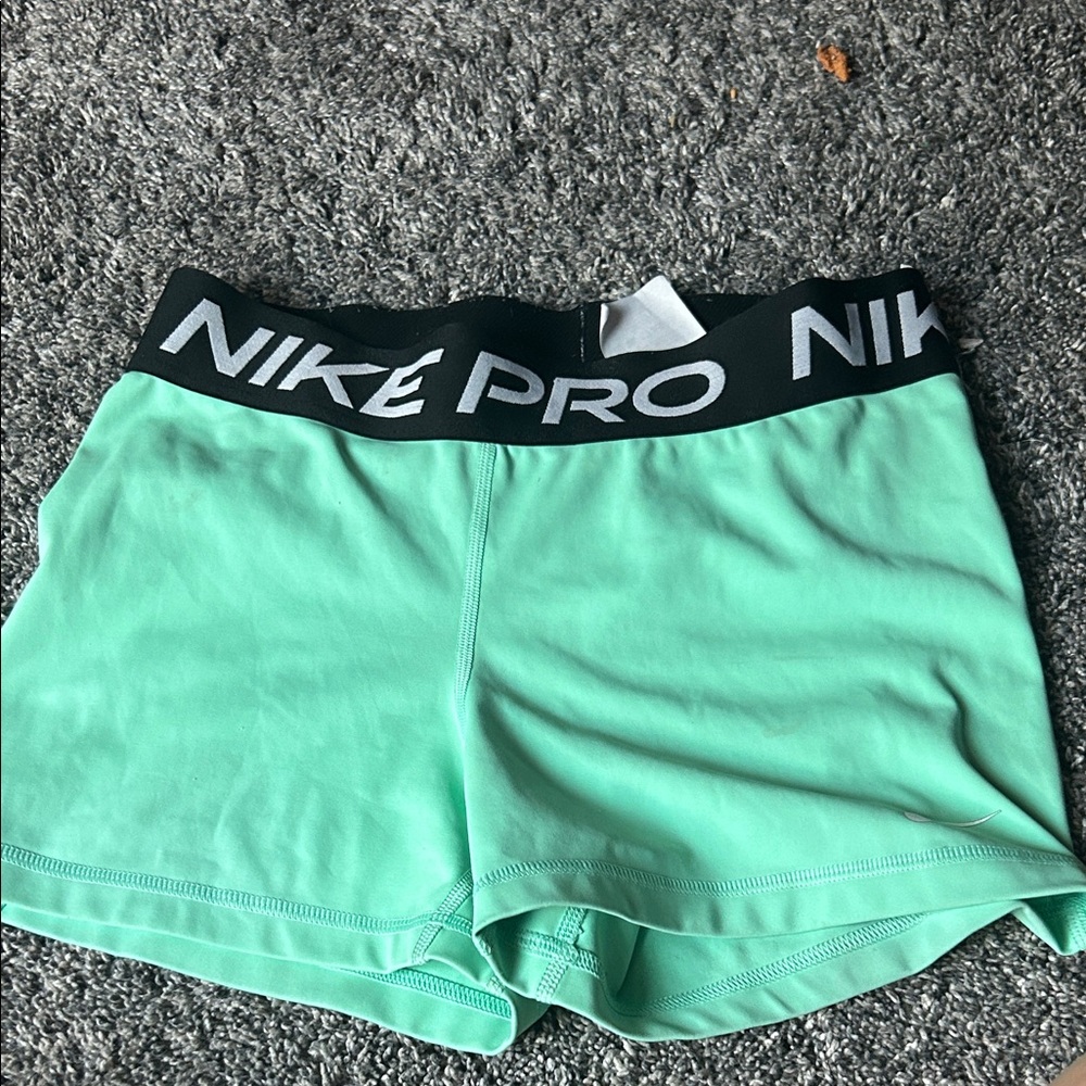 Nike Women's Mint Athletic Shorts